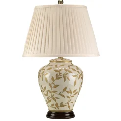 Elstead Lighting Lampki Na Biurko, Oświetlenie Biurkowe|Lampy Na Biurko Klasyczne<Leaves Brown/Gold - - lampa biurkowa nowoczesna
