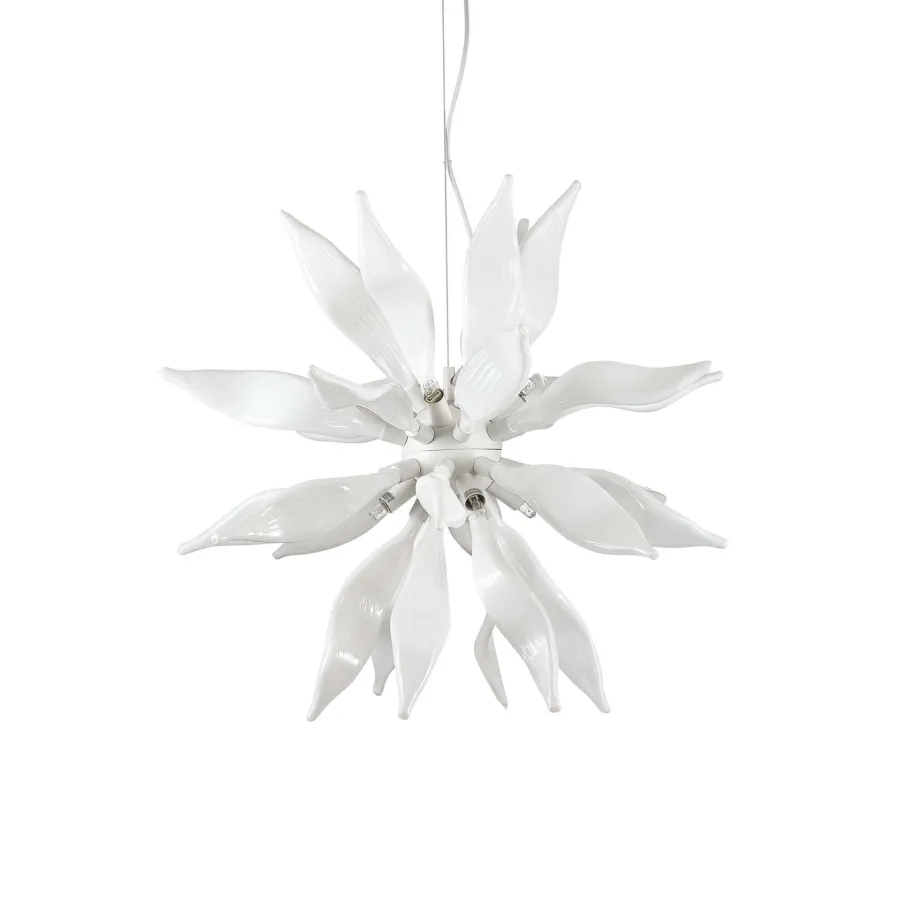 Ideal Lux Żyrandole|Lampy Do Sypialni, Oświetlenie Do Sypialni<LEAVES SP8 - - lampa wisząca