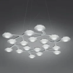 Artemide Żyrandole|Wiszące Ekskluzywne<Led Net Line Ø46 biały lakier - - lampa wisząca biały lakierNapięcie: 230V