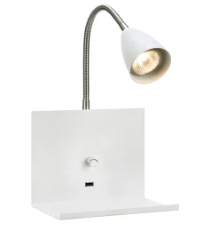Markslu00f6jd Kinkiety I Lampy Na Ścianę<Logi White - Markslöjd - kinkiet