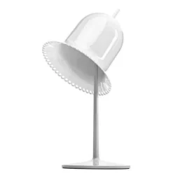 Moooi Lampki Na Biurko, Oświetlenie Biurkowe|Biurkowe Ekskluzywne<Lolita H78 biały - - lampa biurkowa białyNapięcie: 230V