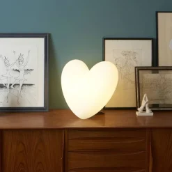 Slide Lampki Na Biurko, Oświetlenie Biurkowe|Biurkowe Ekskluzywne<Love H40 biały - - lampa biurkowa białyNapięcie: 230V