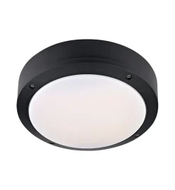 Markslu00f6jd Lampy Zewnętrzne Sufitowe Na Taras I Dom<Luna Led Black - Markslöjd - plafon