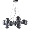 Italux Żyrandole|Nowoczesne Lampy Wiszące<Marbelio black Ø58 - - lampa wisząca