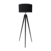 Zuma Line Lampy Stojące I Podłogowe|Lampy Do Salonu, Oświetlenie Salonu<Maresca black - - lampa podłogowa nowoczesna