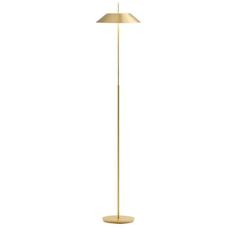 Vibia Lampy Stojące I Podłogowe|Stojące Ekskluzywne<Mayfair H147 - - lampa podłogowa satyna matowa złoty