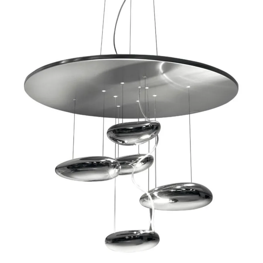 Artemide Żyrandole|Lampy Do Salonu, Oświetlenie Salonu<Mercury Ø70 chrom - - lampa wisząca chromNapięcie: 230V