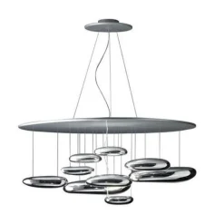 Artemide Żyrandole|Lampy Do Salonu, Oświetlenie Salonu<Mercury Ø110 chrom - - lampa wisząca chromNapięcie: 230V