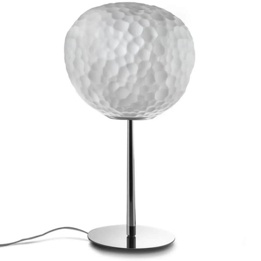Artemide Lampki Na Biurko, Oświetlenie Biurkowe|Biurkowe Ekskluzywne<Meteorite H35 biały - - lampa biurkowa białyNapięcie: 230V