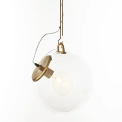 Artemide Wiszące Ekskluzywne|Lampy Do Salonu, Oświetlenie Salonu<Miconos Ø30 mosiądz - - lampa wisząca mosiądzNapięcie: 230V