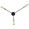 Nowodvorski Kinkiety I Lampy Na Ścianę|Lampy Do Sypialni, Oświetlenie Do Sypialni<Mill Black-Gold III 9136 - - kinkiet nowoczesny