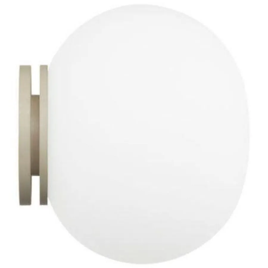 Flos Kinkiety I Lampy Na Ścianę|Ekskluzywne I Luksusowe Kinkiety<Mini Glo-Ball Ø11 - - lampa ścienna biały