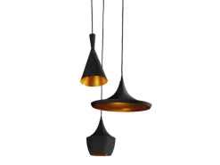 AZzardo Żyrandole|Lampy Do Salonu, Oświetlenie Salonu<MIX BLACK/GOLD - - lampa wisząca