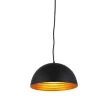 AZzardo Lampy Wiszące Nad Ladę Kuchenną|Żyrandole<MODENA 40 BLACK/GOLD - - lampa wisząca