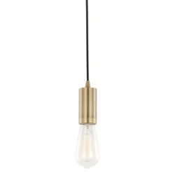Italux Żyrandole<Moderna Antique Brass - - lampa wisząca