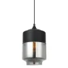 Italux Żyrandole<Molina 1 czarna - - lampa wisząca