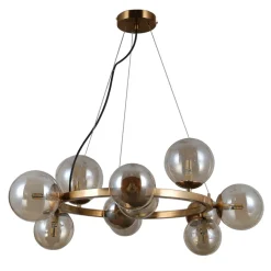 Italux Żyrandole|Nowoczesne Lampy Wiszące<Montora gold - - lampa wisząca nowoczesna