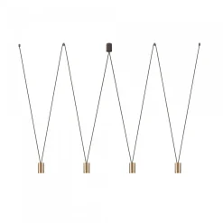 Nowodvorski Żyrandole|Lampy Do Jadalni<More Eye Solid Brass Iv - - lampa wisząca nowoczesna