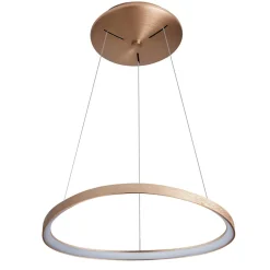 Italux Żyrandole<Morfi Led Bronze Gold - - lampa wisząca