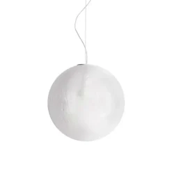 Slide Wiszące Ekskluzywne|Żyrandole<Murano Ø40 biały - - lampa wisząca białyNapięcie: 230V