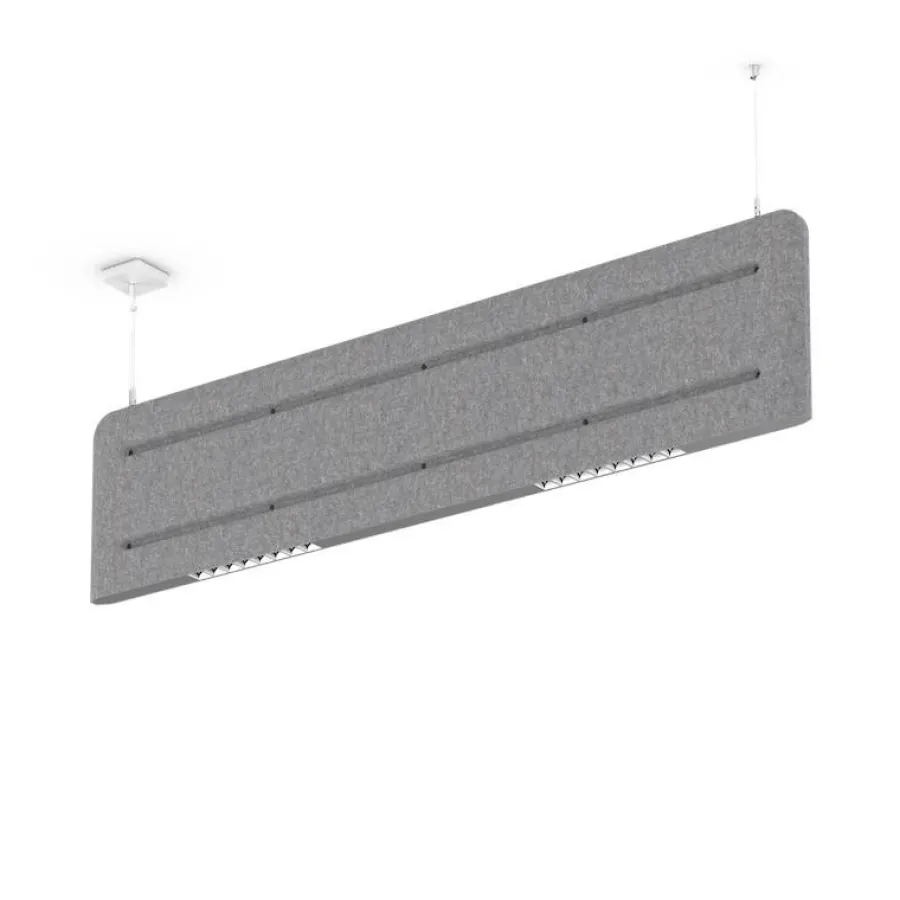 XAL Wiszące Ekskluzywne|Żyrandole<Muse Light jasny szary - - lampa wisząca