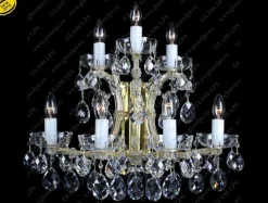 Glass LPS Kinkiety Stylowe|Kinkiety Kryształowe<N24 001/07/1; F cut - - kinkiet kryształowy