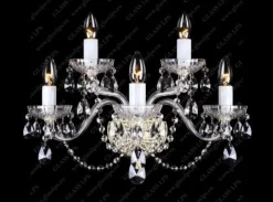 Glass LPS Kinkiety Stylowe|Kinkiety Kryształowe<N21 006/05/1-A - - kinkiet kryształowy