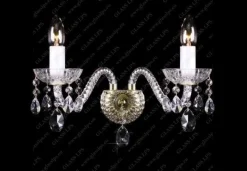 Glass LPS Kinkiety Stylowe|Kinkiety Kryształowe<N21 808/02/1-A - - kinkiet kryształowy