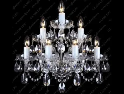 Glass LPS Kinkiety Stylowe|Kinkiety Kryształowe<N21 801/07/1-A; Ni - - kinkiet kryształowy