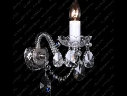 Glass LPS Kinkiety Stylowe|Kinkiety Kryształowe<N21 120/01/1-A; Ni - - kinkiet kryształowy
