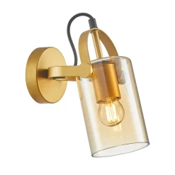 Italux Kinkiety I Lampy Na Ścianę<Nanesma bursztyn - - kinkiet