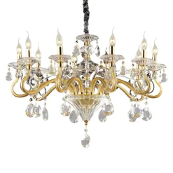Ideal Lux Żyrandole<Negresco Sp10 - - lampa wisząca