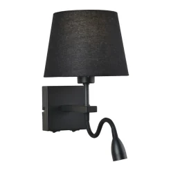 Italux Kinkiety I Lampy Na Ścianę<Norte 2 black - - kinkiet