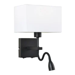Italux Kinkiety I Lampy Na Ścianę<Norte 2 czarny - - ścienna