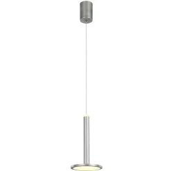 Italux Żyrandole<Oliver Led Nickel I - - lampa wisząca