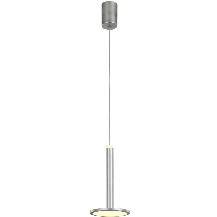 Italux Żyrandole<Oliver Led Nickel I - - lampa wisząca