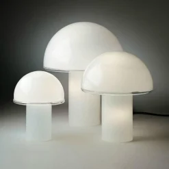 Artemide Lampki Na Biurko, Oświetlenie Biurkowe|Biurkowe Ekskluzywne<Onfale H34 biały - - lampa biurkowa białyNapięcie: 230V