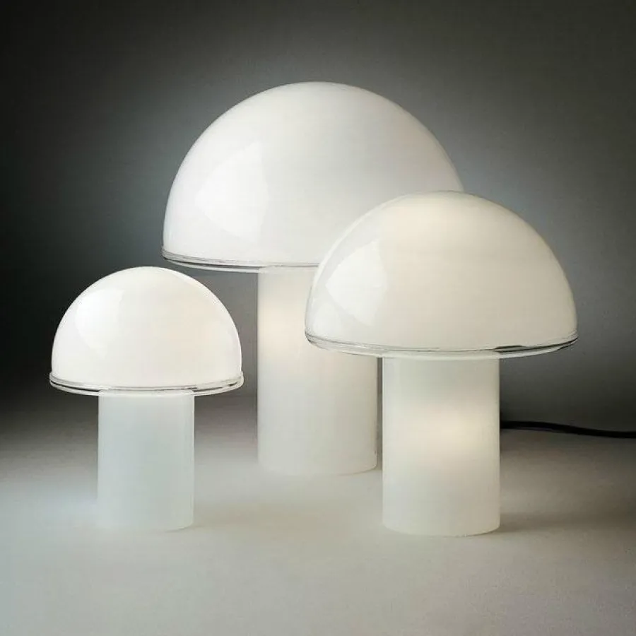 Artemide Lampki Na Biurko, Oświetlenie Biurkowe|Biurkowe Ekskluzywne<Onfale H34 biały - - lampa biurkowa białyNapięcie: 230V