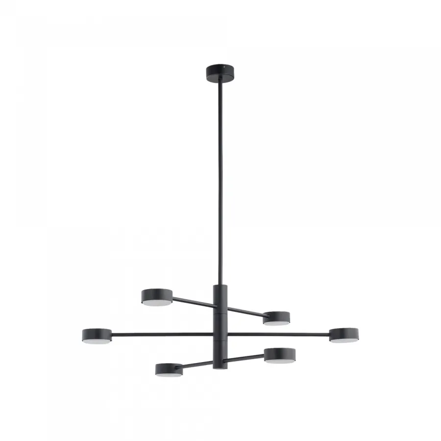 Nowodvorski Żyrandole|Lampy Młodzieżowe<Orbit Black Vi - - lampa sufitowa nowoczesna