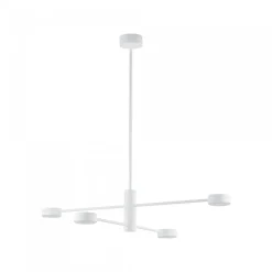 Nowodvorski Żyrandole<Orbit White Iv - - lampa sufitowa nowoczesna