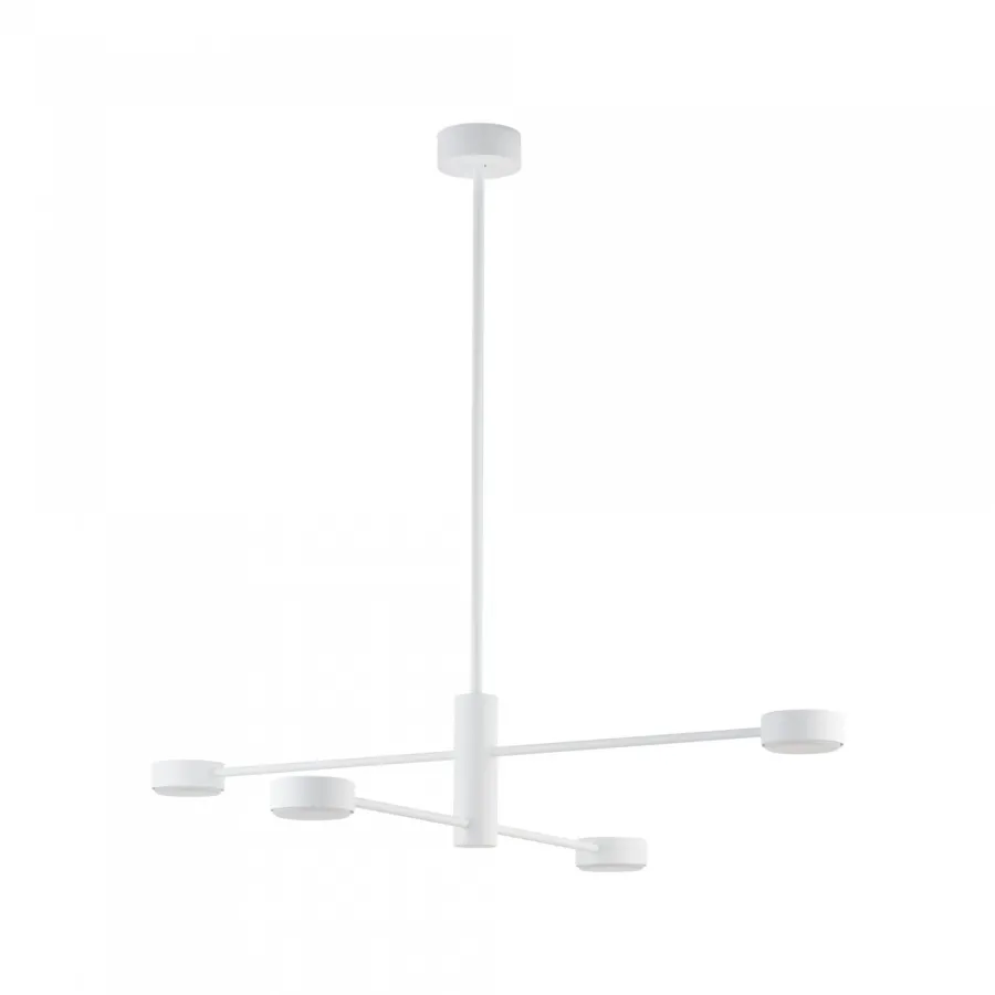 Nowodvorski Żyrandole<Orbit White Iv - - lampa sufitowa nowoczesna