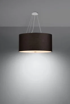 SOLLUX LIGHTING Żyrandole|Lampy Do Sypialni, Oświetlenie Do Sypialni<Otto 60 Czarny - - lampa wisząca
