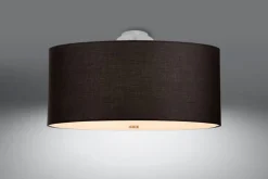 SOLLUX LIGHTING Plafony Sufitowe I Ścienne|Lampy Do Sypialni, Oświetlenie Do Sypialni<Otto 70 Czarny - - lampa sufitowa