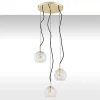 Argon Żyrandole|Nowoczesne Lampy Wiszące<Oviedo 1463 - - lampa wisząca 3 pł. na okrągłej podsufitce