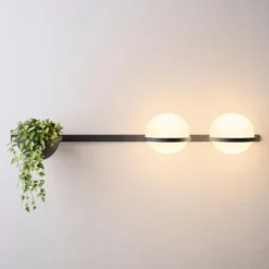 Vibia Kinkiety I Lampy Na Ścianę|Ekskluzywne I Luksusowe Kinkiety<Palma 3704 grafit - - kinkiet