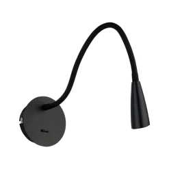 Italux Kinkiety I Lampy Na Ścianę<Paola Led Black - - kinkiet