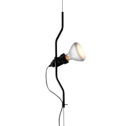 Flos Lampy Stojące I Podłogowe|Nowoczesne Stojące Lampy Podłogowe<Parentesi H58 czarny - - lampa sufitowa czarnyNapięcie: 230V