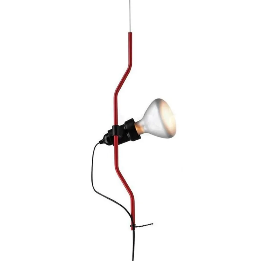 Flos Lampy Stojące I Podłogowe|Nowoczesne Stojące Lampy Podłogowe<Parentesi H58 czerwony - - lampa sufitowa czerwonyNapięcie: 230V