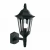 Elstead Lighting Kinkiety Zewnętrzne: Ogrodowe I Elewacyjne|Lampy Ogrodowe, Oświetlenie Do Ogrodu<Parish Black H39 - - kinkiet ogrodowy góra