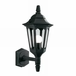 Elstead Lighting Kinkiety Zewnętrzne: Ogrodowe I Elewacyjne|Lampy Ogrodowe, Oświetlenie Do Ogrodu<Parish Black H39 - - kinkiet ogrodowy góra